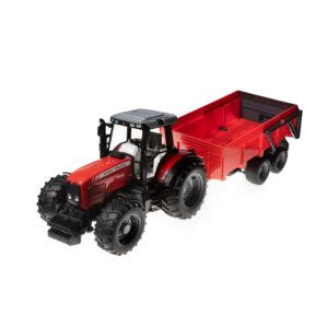 MASSEY FERGUSON 7480 CON REMOLQUE BASCULANTE
