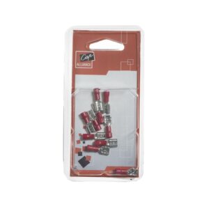 TERMINAL PLANO HEMBRA ROJO