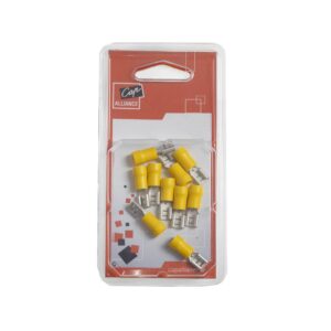 TERMINAL PLANO HEMBRA AMARILLO